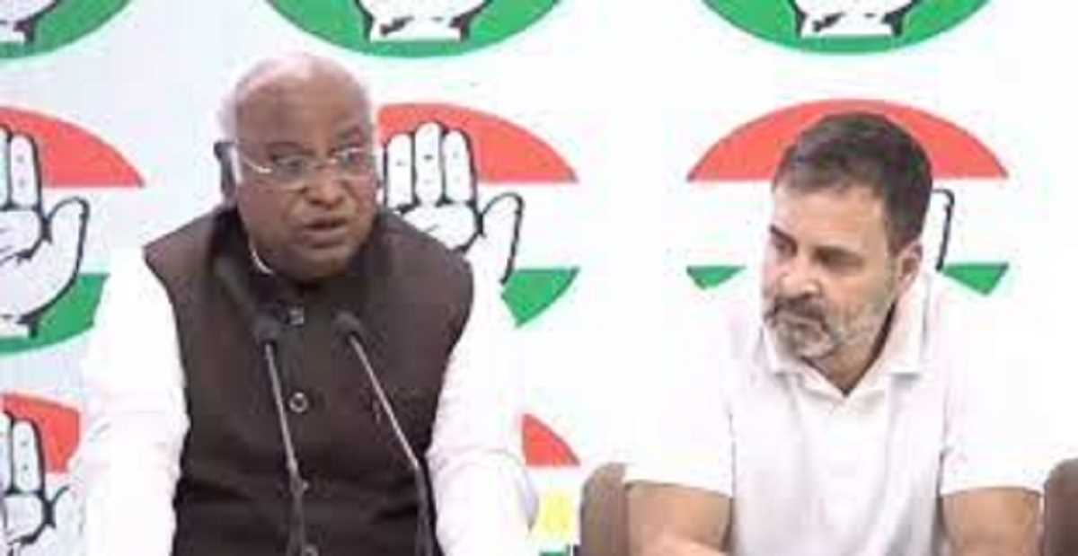 राहुल गांधी को घेरने की भाजपा की साजिश उजागर : मल्लिकार्जुन खड़गे राहुल गांधी को घेरने की भाजपा की साजिश उजागर : मल्लिकार्जुन खड़गे